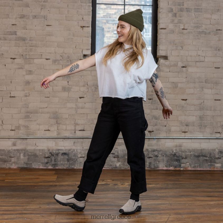 4FVVXX1097 jungle moc (j60802) τεφρόχρουν χρώμα Merrell