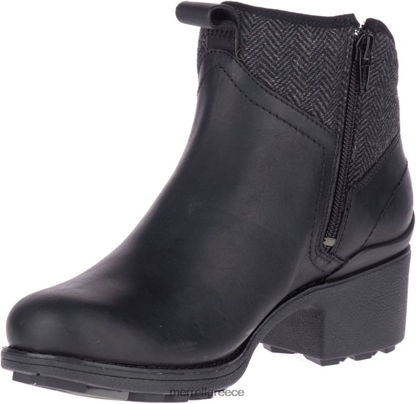 4FVVXX1151 αδιάβροχο chateau ii mid pull (j000886) μαύρο/κάρβουνο Merrell