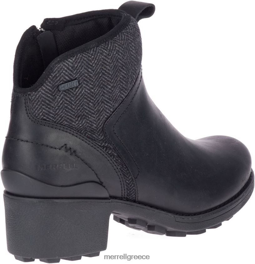 4FVVXX1151 αδιάβροχο chateau ii mid pull (j000886) μαύρο/κάρβουνο Merrell