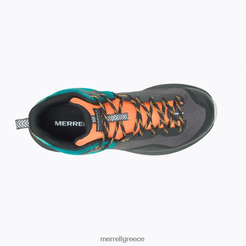 4FVVXX1167 mqm 3 mid gore-tex (j135528) μανταρίνι / γαλαζοπράσινο Merrell