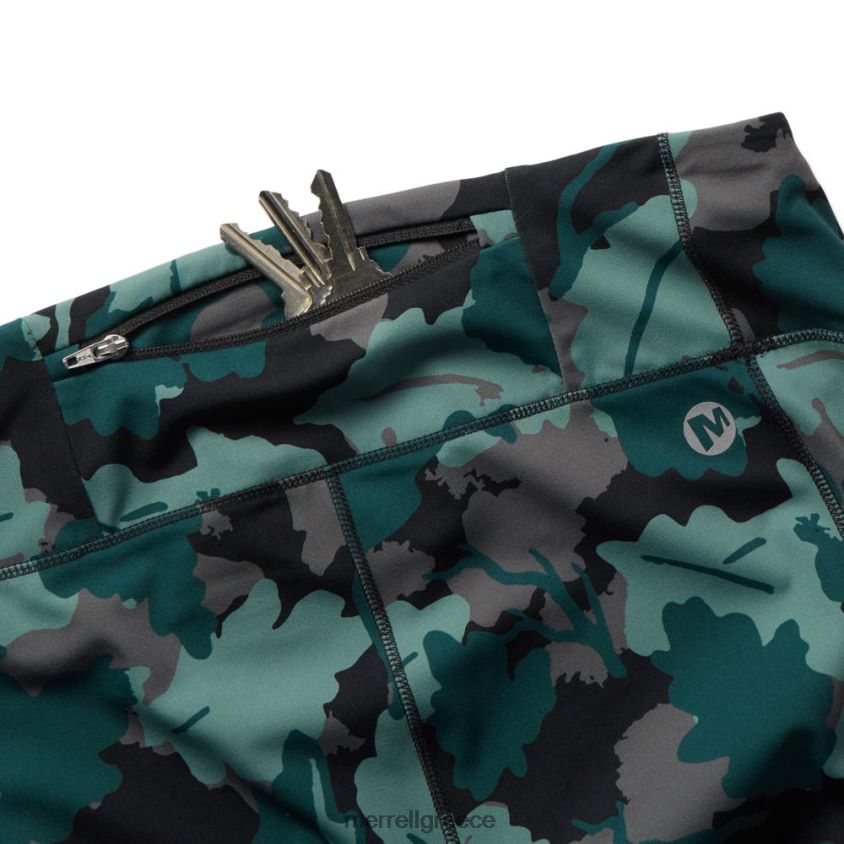 4FVVXX1194 κολάν τρεξίματος (jwf26560-330) εκτύπωση φύλλων βρύα θάλασσας Merrell