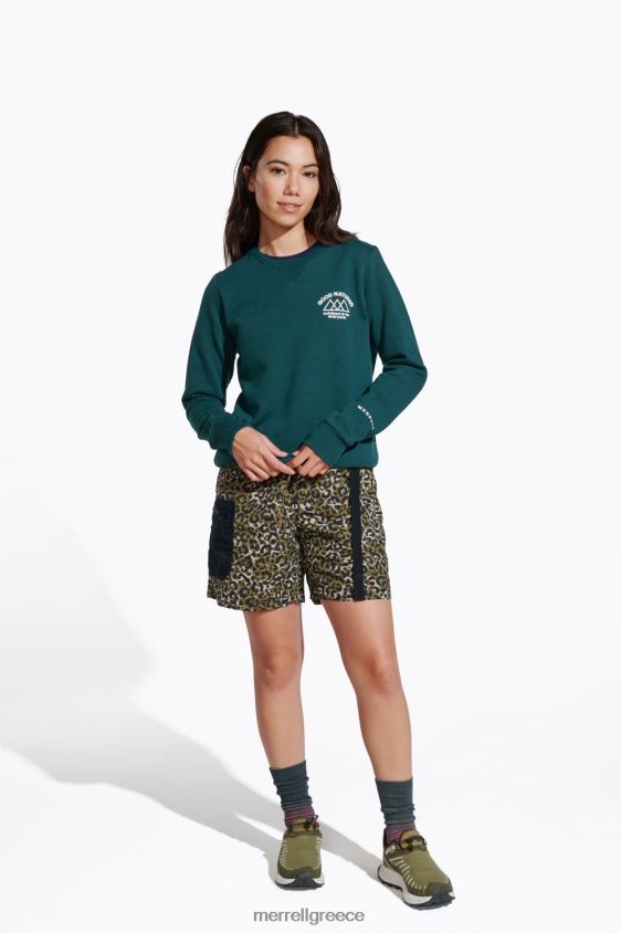 4FVVXX1231 καλός φλις λαιμός πληρώματος (jwf26633-325) βρύα θάλασσας Merrell