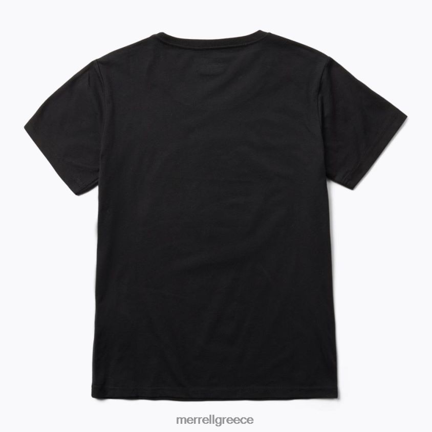 4FVVXX1267 κοντομάνικο μπλουζάκι (jws26683-010) μαύρος Unlikely Hikers X Merrell