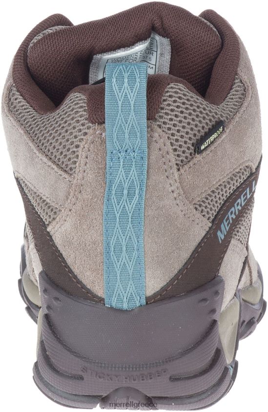 4FVVXX1269 deverta 2 μεσαίο αδιάβροχο (j034744) γεράκι/στρατιώτης Merrell