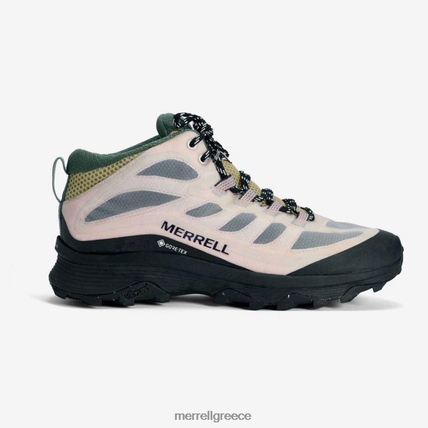 4FVVXX1339 ταχύτητα moab mid gore-tex x ιδρωμένη betty (j500228) λευκό/ροζ Merrell