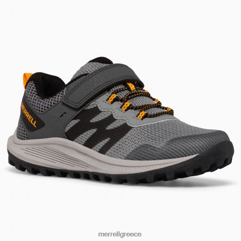 4FVVXX1356 sneaker nova 3 (mk266785) γκρι/πορτοκαλί Merrell