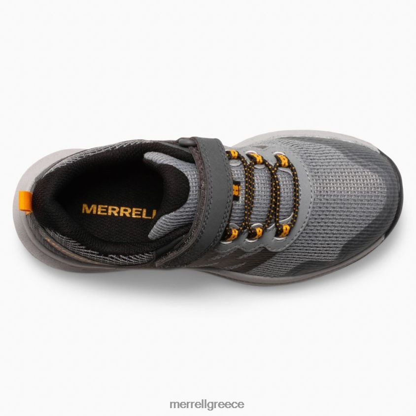 4FVVXX1356 sneaker nova 3 (mk266785) γκρι/πορτοκαλί Merrell