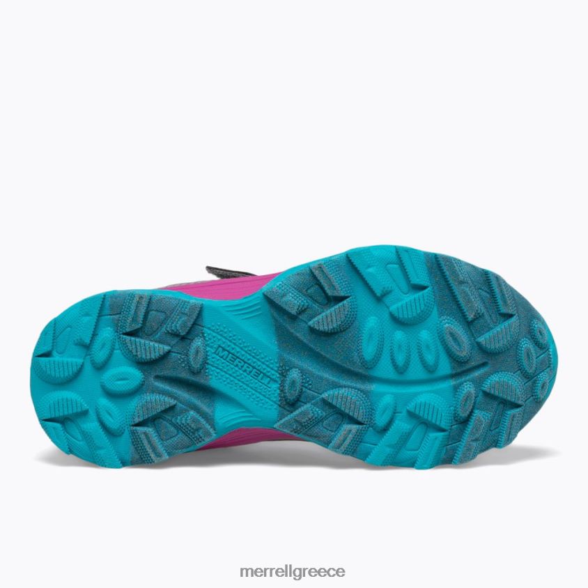 4FVVXX1362 αδιάβροχη ταχύτητα moab χαμηλή a/c (mk165211) γκρι/ασημί/τιρκουάζ Merrell