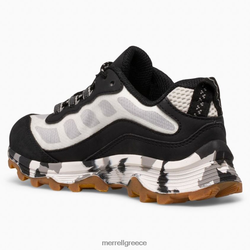 4FVVXX1373 ταχύτητα moab χαμηλή αδιάβροχη (mk266260) μαύρο άσπρο Merrell