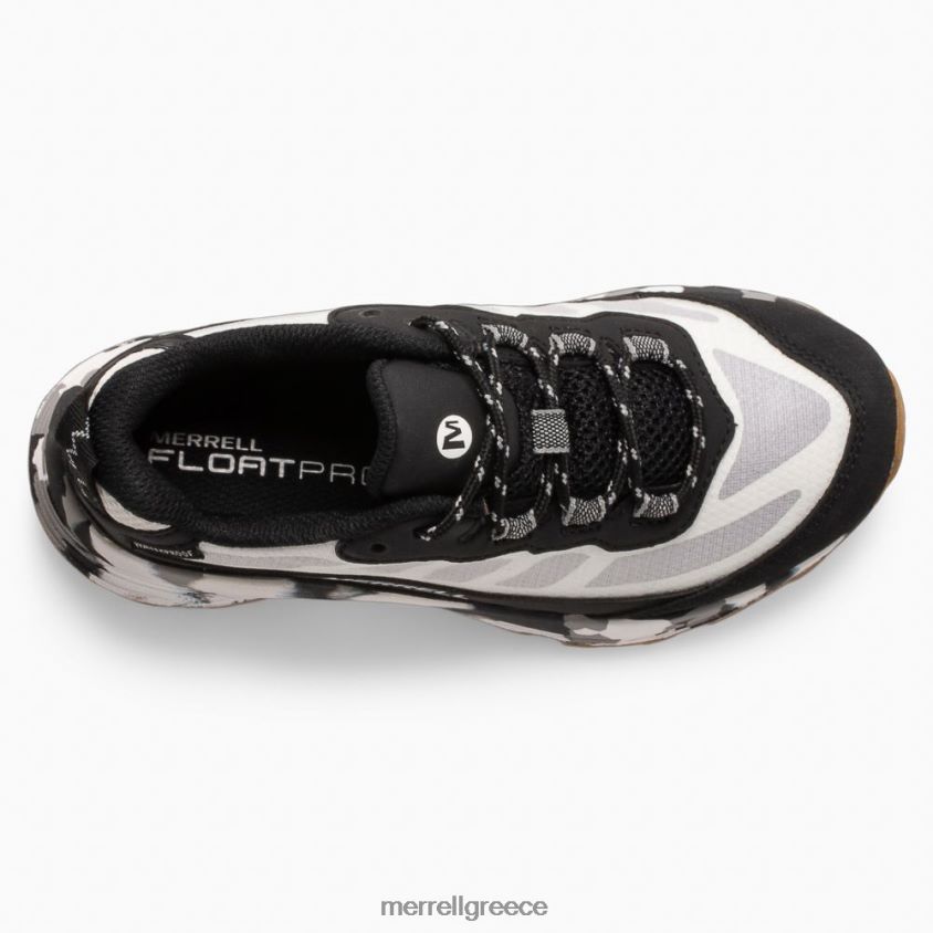 4FVVXX1373 ταχύτητα moab χαμηλή αδιάβροχη (mk266260) μαύρο άσπρο Merrell