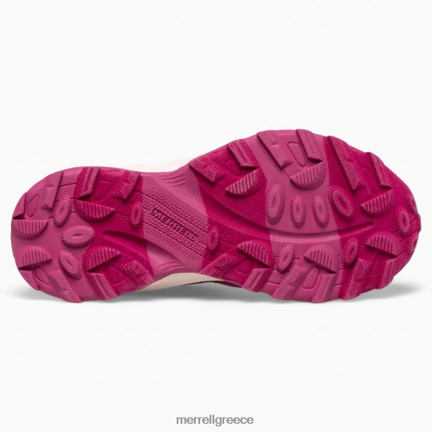 4FVVXX1376 ταχύτητα moab χαμηλή αδιάβροχη (mk165980) γκρι/μούρο Merrell