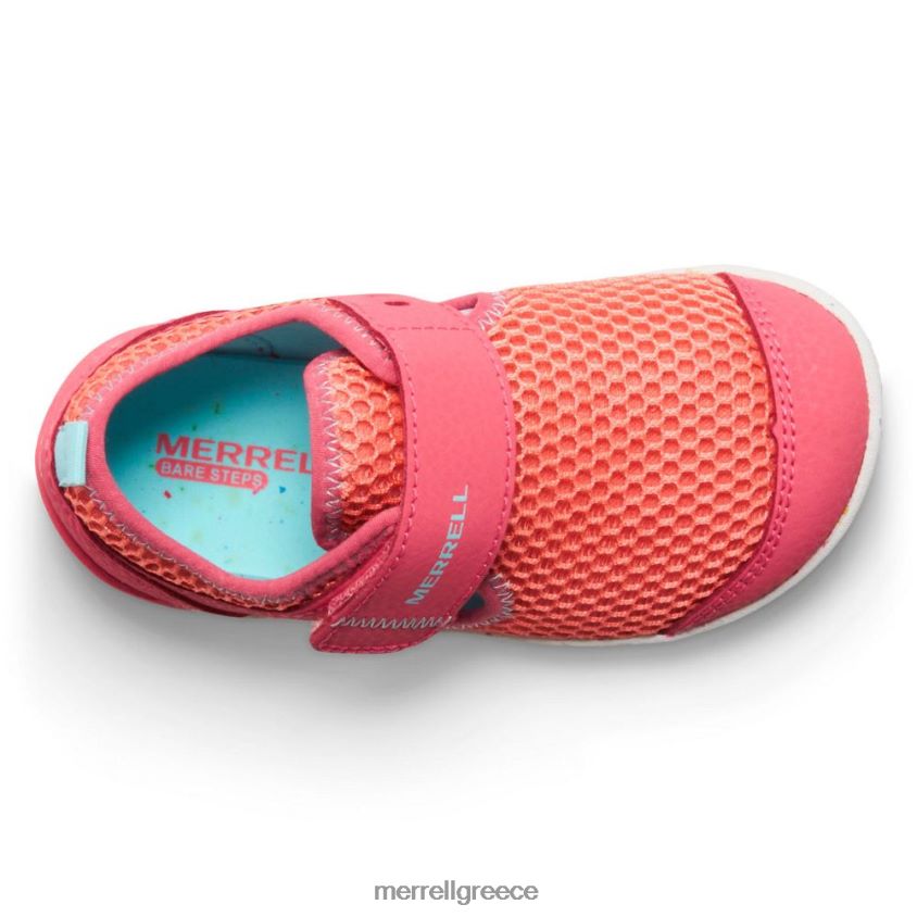 4FVVXX1393 γυμνά βήματα πάνινα παπούτσια h2o (ml166804) κοράλλι Merrell