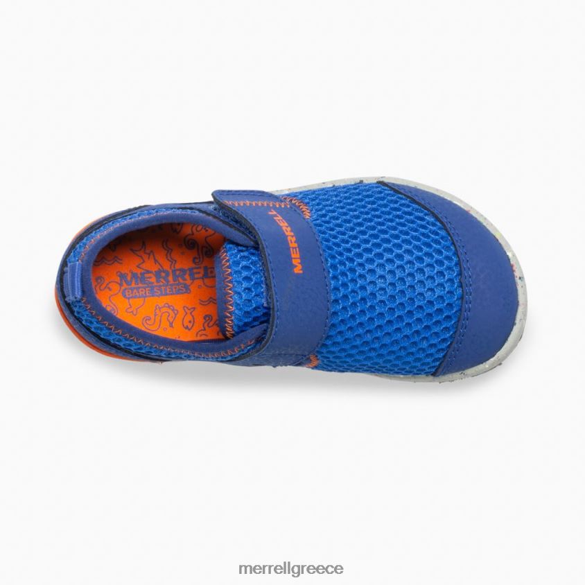 4FVVXX1396 γυμνό sneaker h2o (ml260875) μπλε/πορτοκαλί Merrell