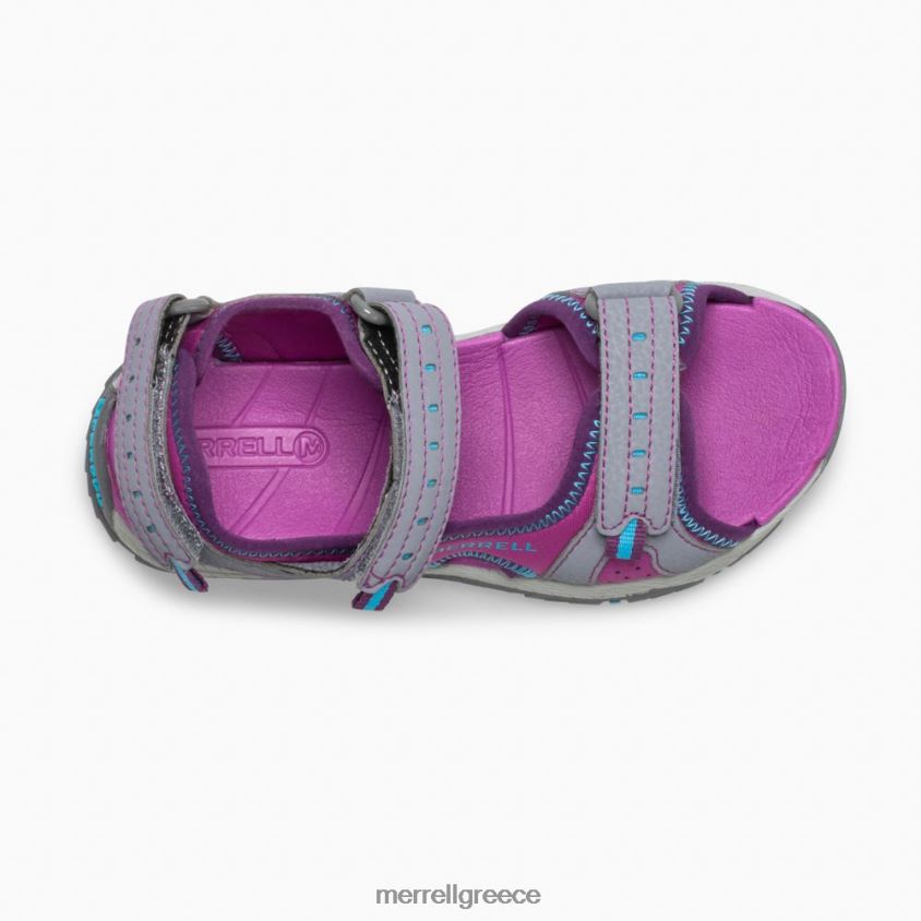 4FVVXX1403 σανδάλι panther 20 (mk162956k) γκρί Merrell