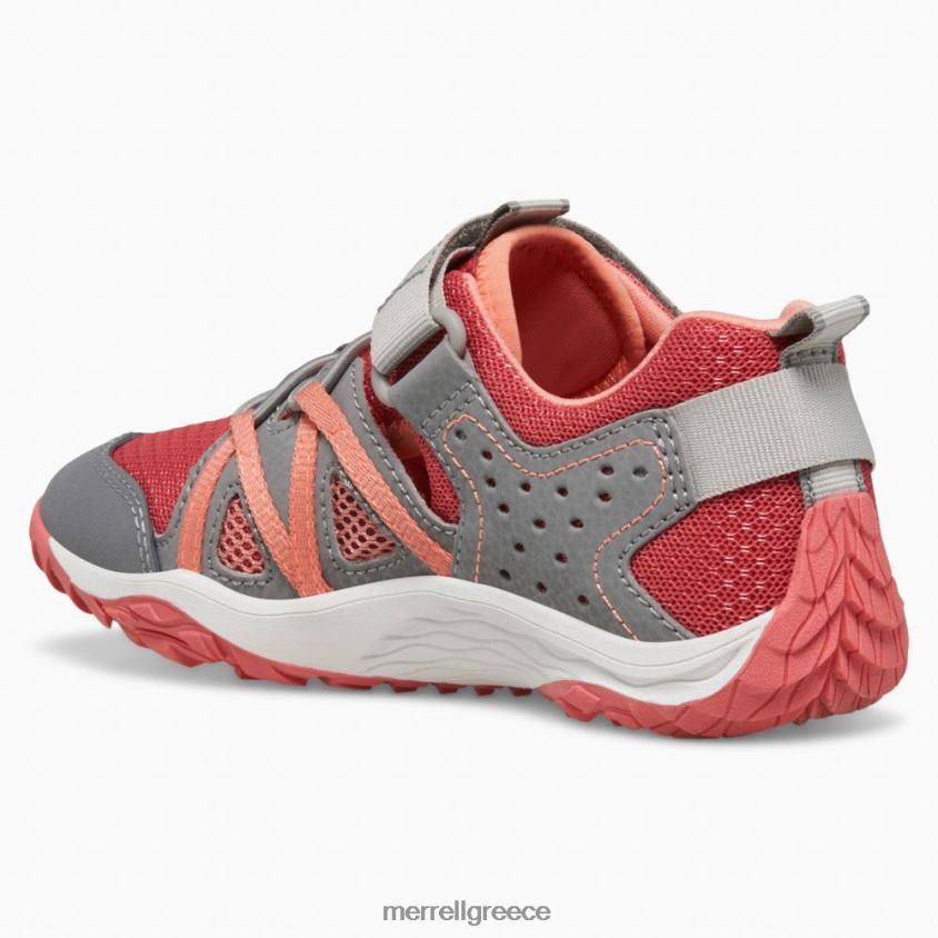 4FVVXX1422 υδραυλικό γάντι (mk166749k) γκρι/κοραλί Merrell