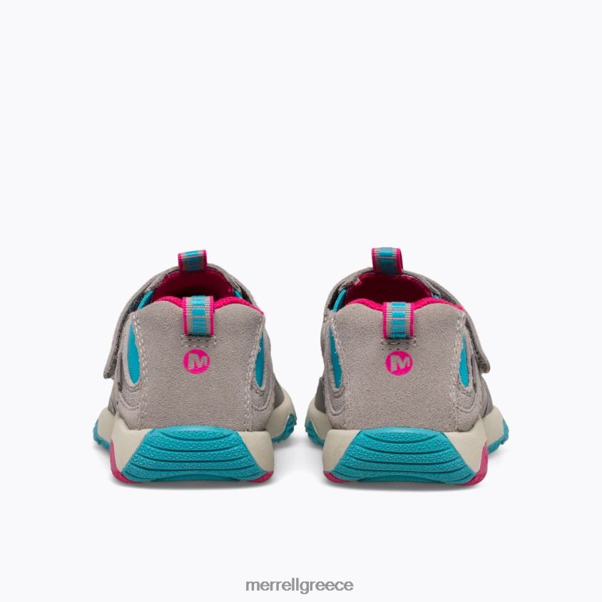 4FVVXX1425 δωρεάν περιαγωγή ζούγκλα moc (mk165222) γκρι/τουρκ/μούρο Merrell