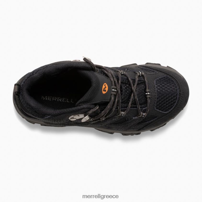 4FVVXX1431 moab 3 μεσαία αδιάβροχη μπότα (mk265702) μαύρος Merrell