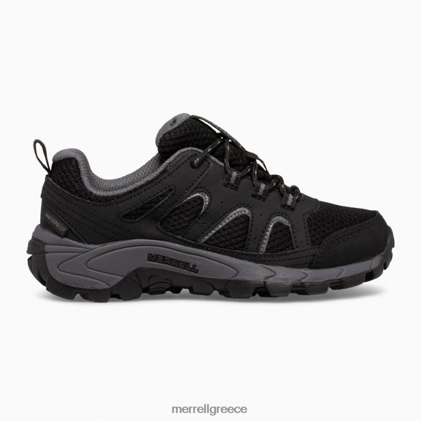 4FVVXX1449 Oakcreek αδιάβροχο sneaker με χαμηλό δαντέλα (mk265427) μαύρο/γκρι Merrell