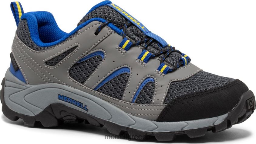4FVVXX1450 αδιάβροχο αθλητικό παπούτσι με χαμηλή δαντέλα Oakcreek (mk264770) ξυλάνθρακας Merrell