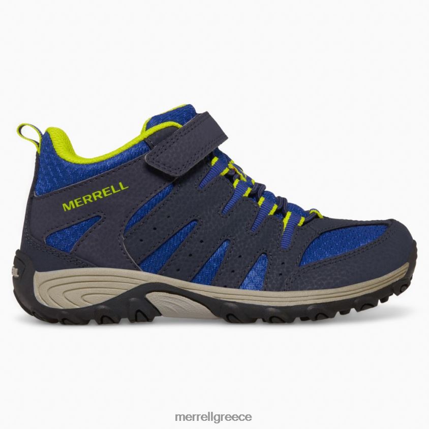 4FVVXX1453 outback mid 2 boot (mk265609) ναυτικό / ασβέστη Merrell