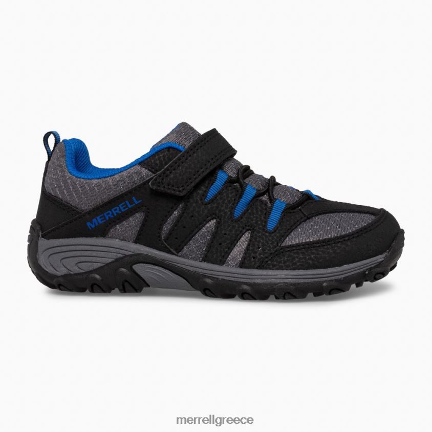 4FVVXX1455 outback low 2 sneaker (mk265719) μαύρο/γκρι/βασιλικό Merrell