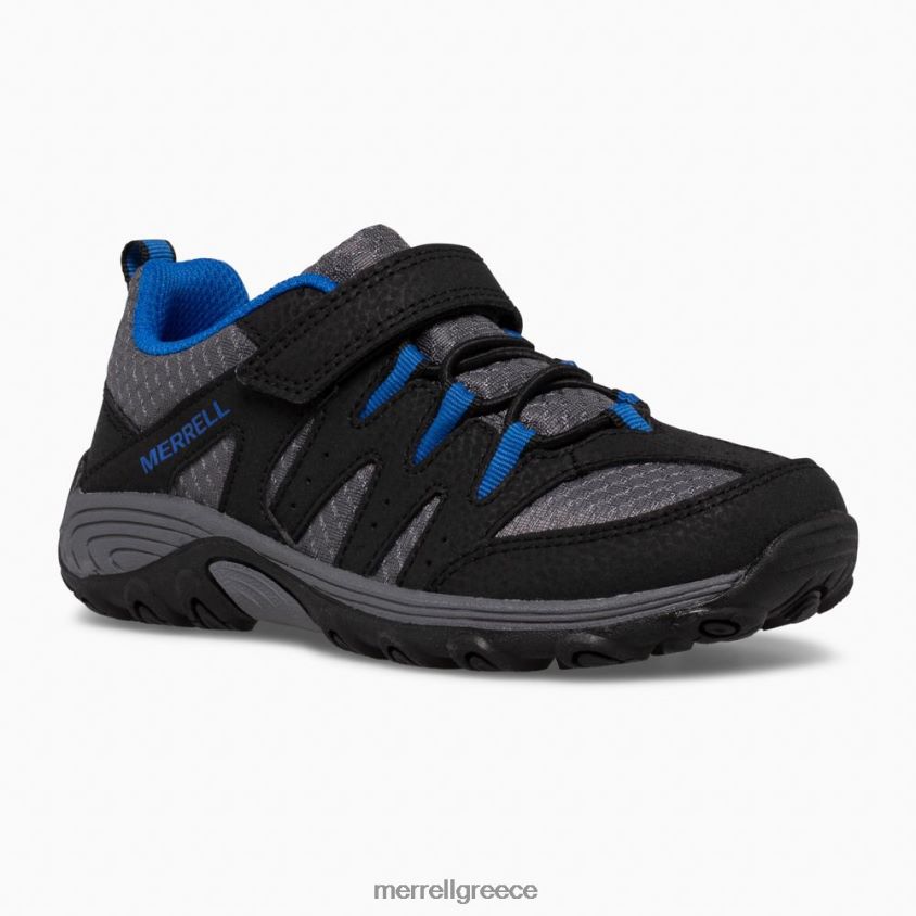 4FVVXX1455 outback low 2 sneaker (mk265719) μαύρο/γκρι/βασιλικό Merrell