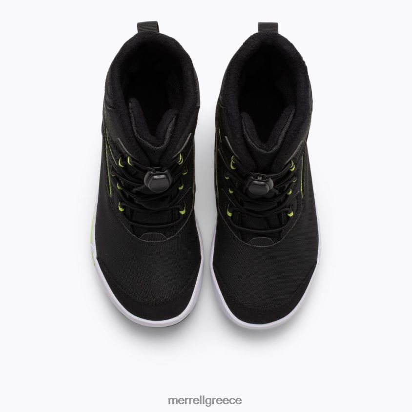 4FVVXX1480 μπότα snow bank 30 (mk265035k) μαύρο/γκρι/πράσινο Merrell