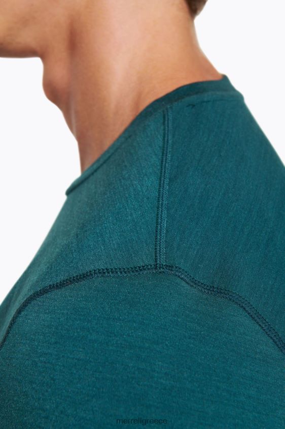 4FVVXX149 καθημερινό μπλουζάκι με tencel (jms26443-325) βρύα θάλασσας Merrell