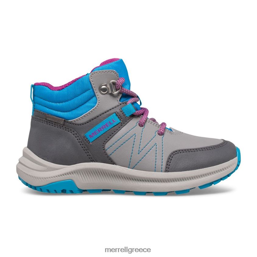 4FVVXX1510 γκρι αδιάβροχη μπότα (mk165225) γκρι/τουρκ Merrell