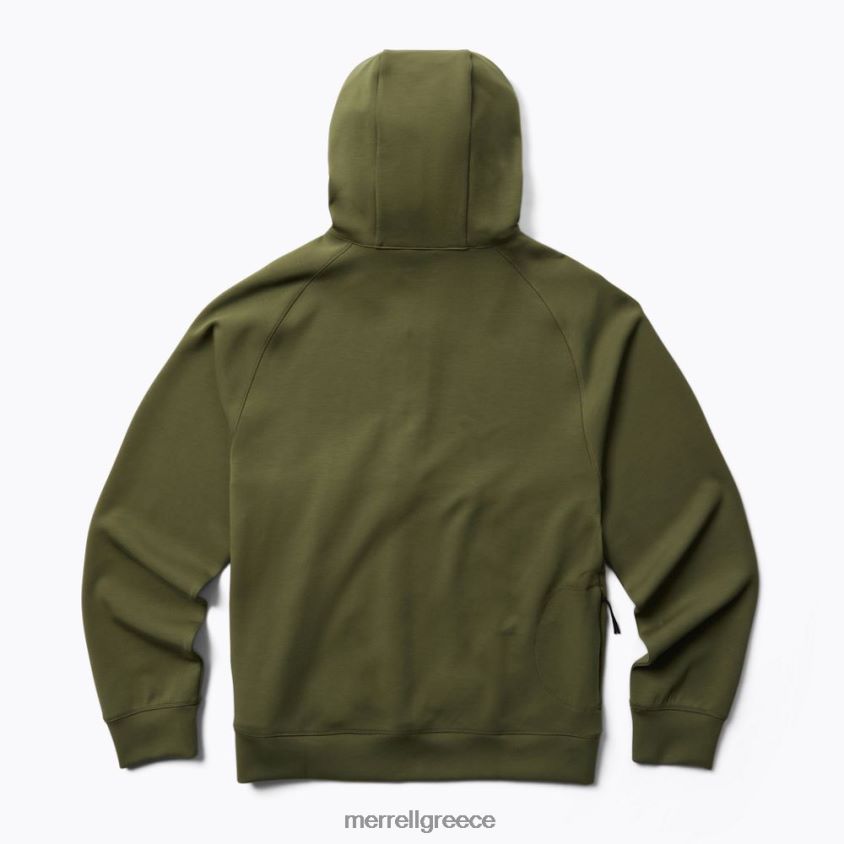 4FVVXX159 momentum hoody (jms26762-326) σκονισμένη ελιά Merrell