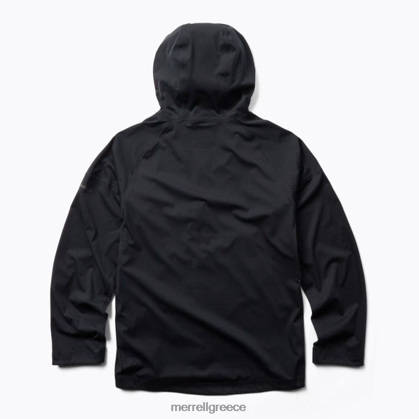 4FVVXX168 whisper rain shell (jms26319-016) μαύρος Merrell