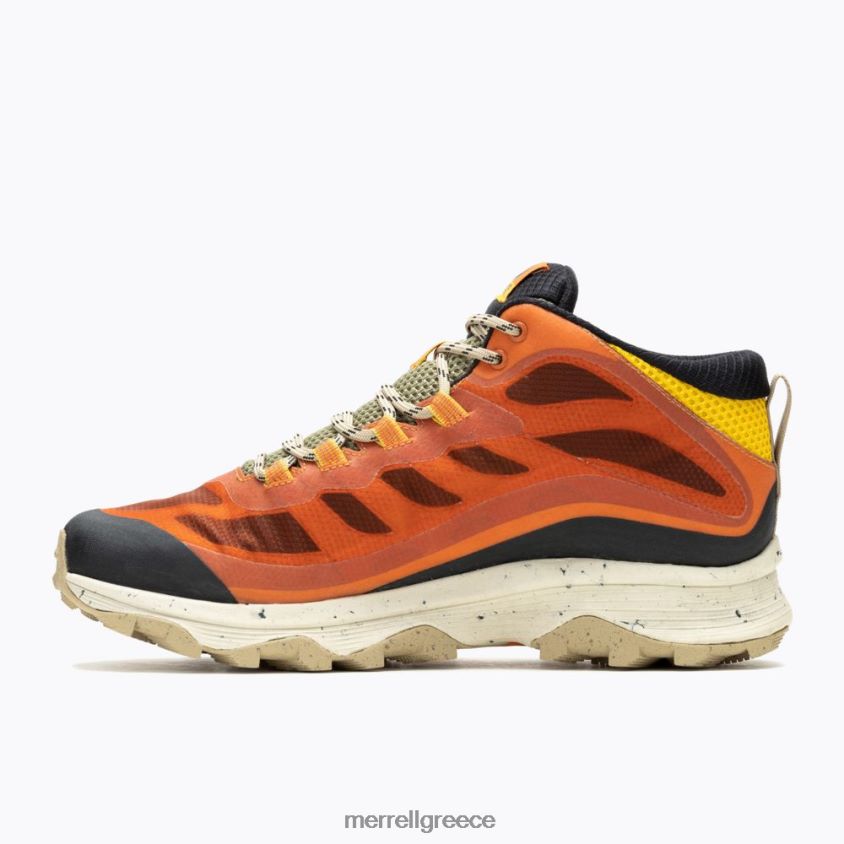 4FVVXX188 ταχύτητα moab mid gore-tex (j067229) πηλός Merrell
