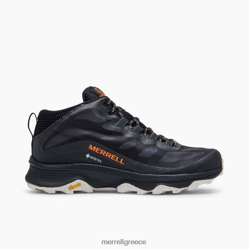 4FVVXX189 ταχύτητα moab mid gore-tex (j135409) μαύρος Merrell