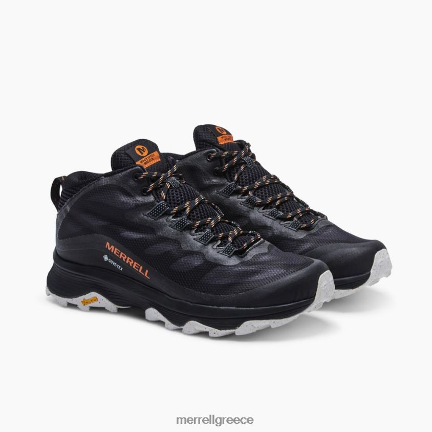 4FVVXX189 ταχύτητα moab mid gore-tex (j135409) μαύρος Merrell