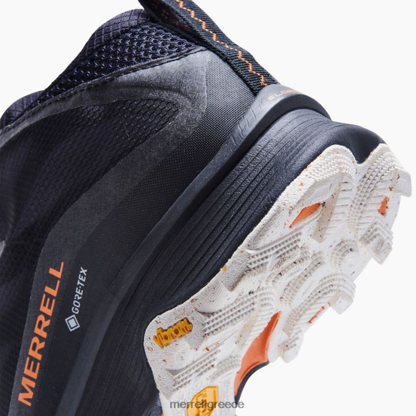 4FVVXX189 ταχύτητα moab mid gore-tex (j135409) μαύρος Merrell
