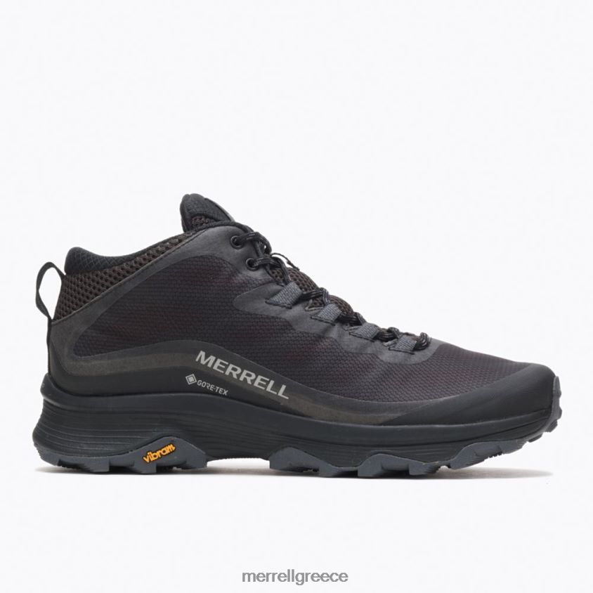 4FVVXX190 ταχύτητα moab mid gore-tex (j067075) μαύρο/άσφαλτο Merrell