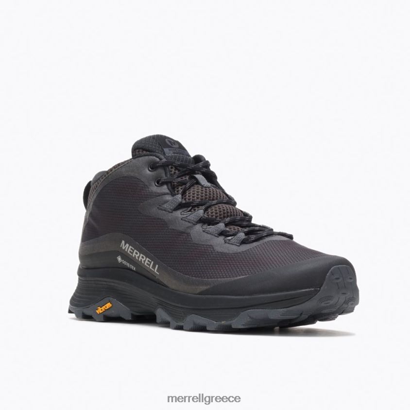 4FVVXX190 ταχύτητα moab mid gore-tex (j067075) μαύρο/άσφαλτο Merrell
