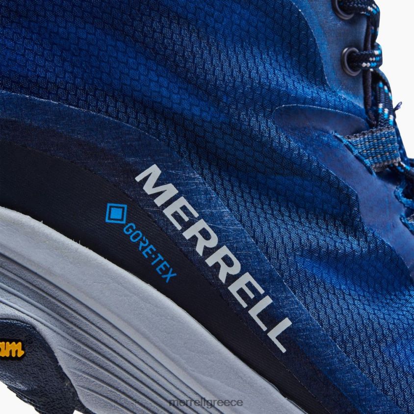 4FVVXX193 ταχύτητα moab mid gore-tex (j135413) ΠΟΛΕΜΙΚΟ ΝΑΥΤΙΚΟ Merrell