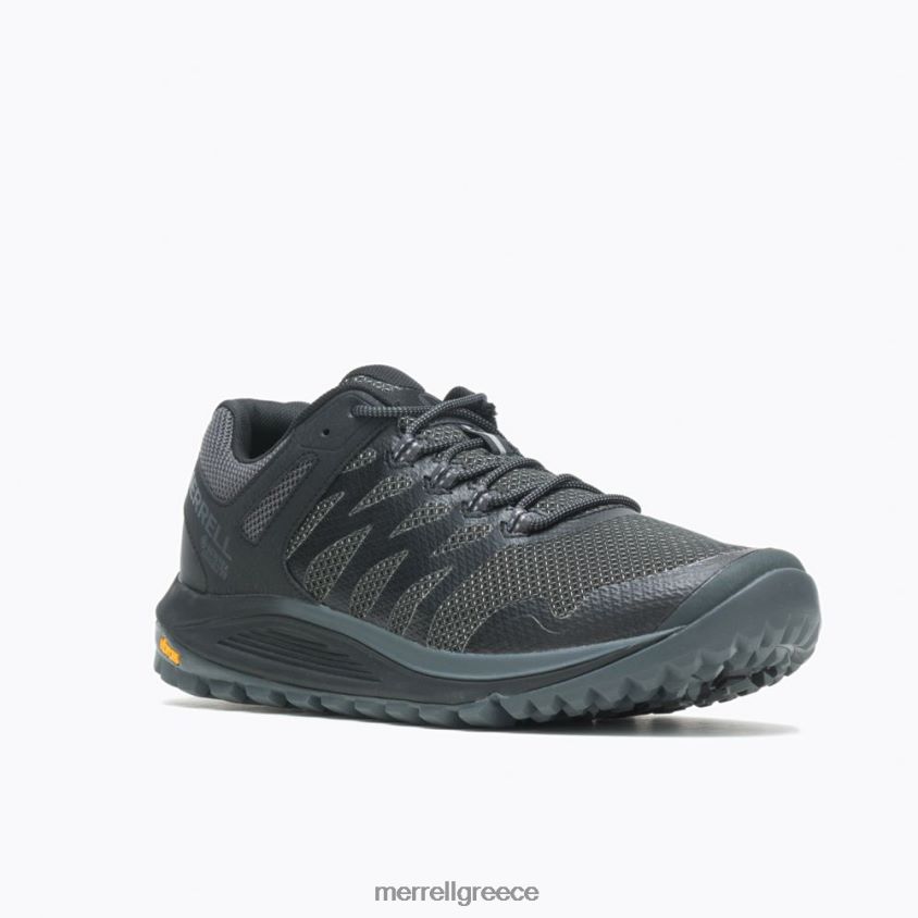 4FVVXX201 nova 2 gore-tex (j067191) μαύρη πέτρα Merrell