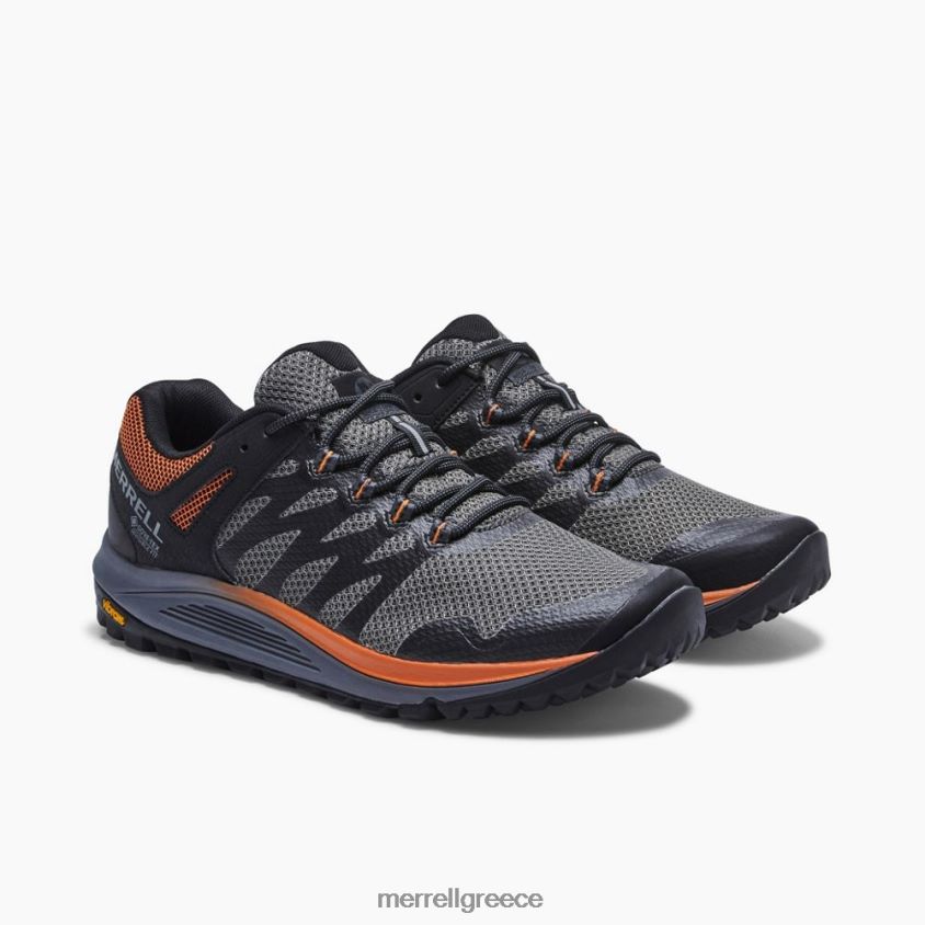 4FVVXX204 nova 2 gore-tex (j067081) ξυλάνθρακας Merrell