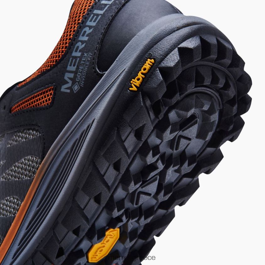 4FVVXX204 nova 2 gore-tex (j067081) ξυλάνθρακας Merrell