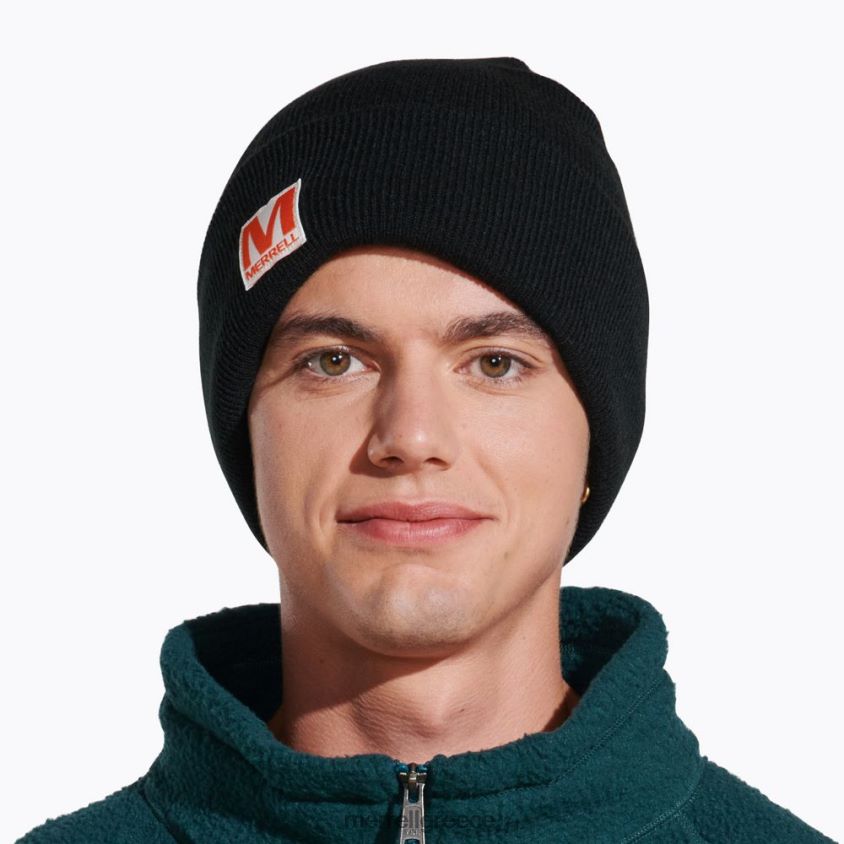 4FVVXX223 patch beanie (jaf26639-010) μαύρος Merrell