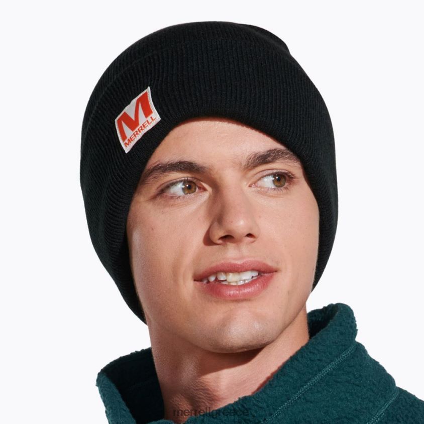 4FVVXX223 patch beanie (jaf26639-010) μαύρος Merrell