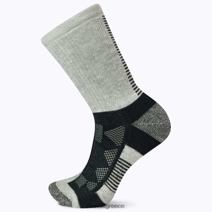 4FVVXX228 moab speed crew sock (jss27016-020) γκρι ρείκι Merrell