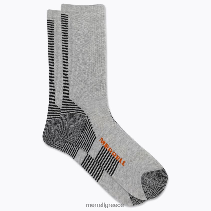 4FVVXX228 moab speed crew sock (jss27016-020) γκρι ρείκι Merrell