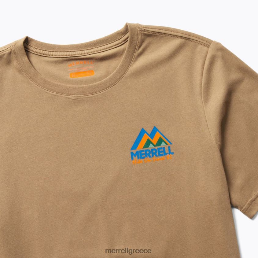 4FVVXX309 m-mountain tee (jmf26620-176) απόχρωση σέπια Merrell