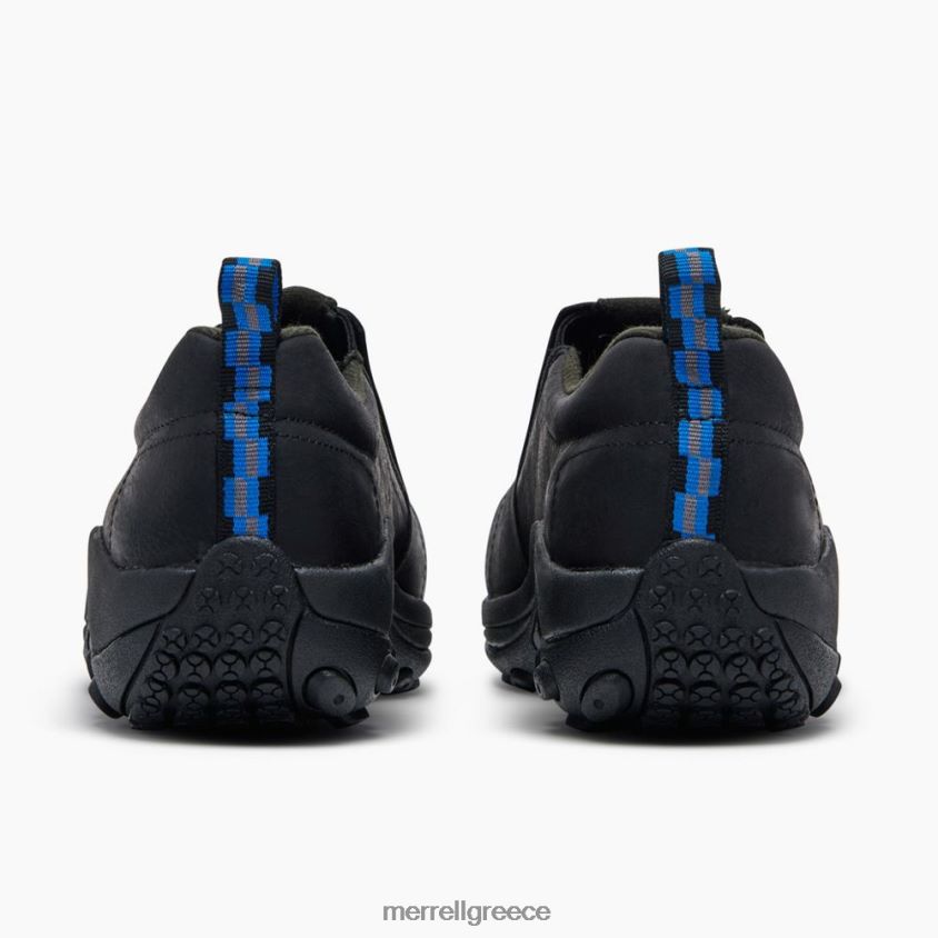 4FVVXX345 δερμάτινο παπούτσι εργασίας jungle moc comp toe (j099317) μαύρος Merrell
