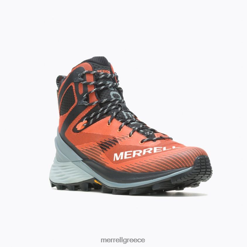 4FVVXX35 απατεώνας πεζοπόρος mid gore-tex (j037147) πορτοκάλι Merrell