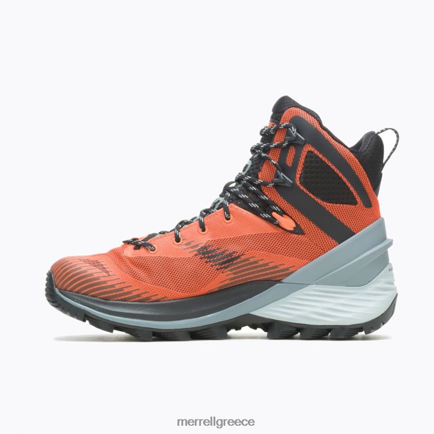 4FVVXX35 απατεώνας πεζοπόρος mid gore-tex (j037147) πορτοκάλι Merrell