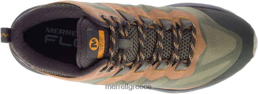 4FVVXX354 ταχύτητα moab mid gore-tex ευρύ πλάτος (j135411w) λειχήνα Merrell